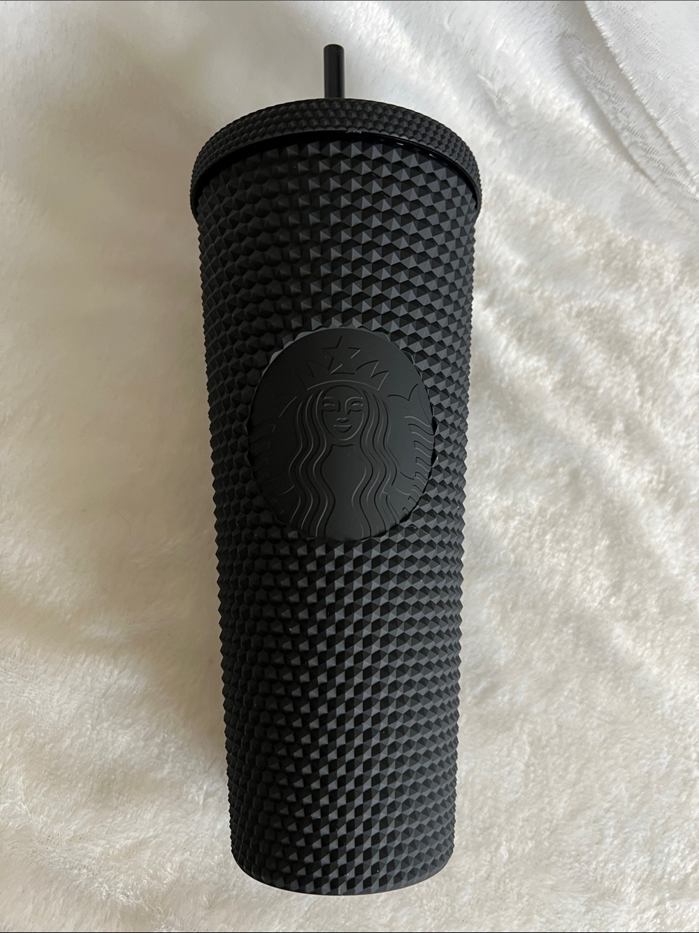 Starbucks Black Studded Tumbler with Straw
